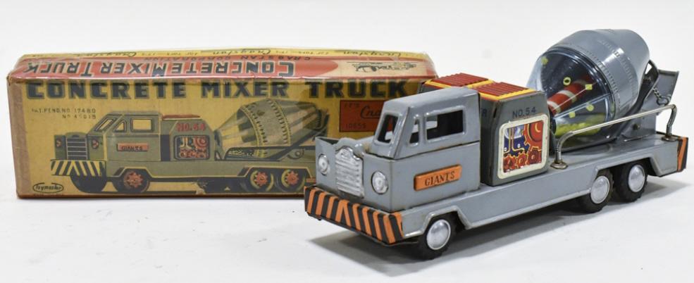 Japan Tin Litho Friction Concrete Mixer Truck (1 of 6)