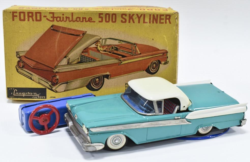 Cragstan Japan Ford Fairlane 500 Skyliner W/ Box Cragstan Japan Ford Fairlane 500 Skyliner W/ Box
