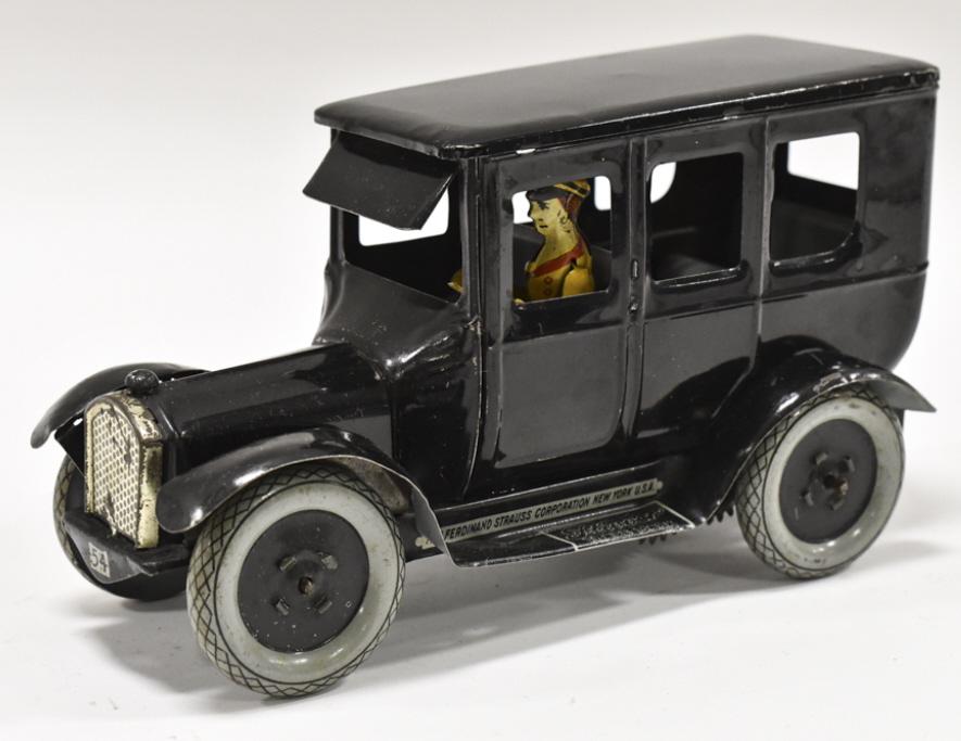 Ferdinand Strauss Co. Tin Windup Flivver (1 of 7)