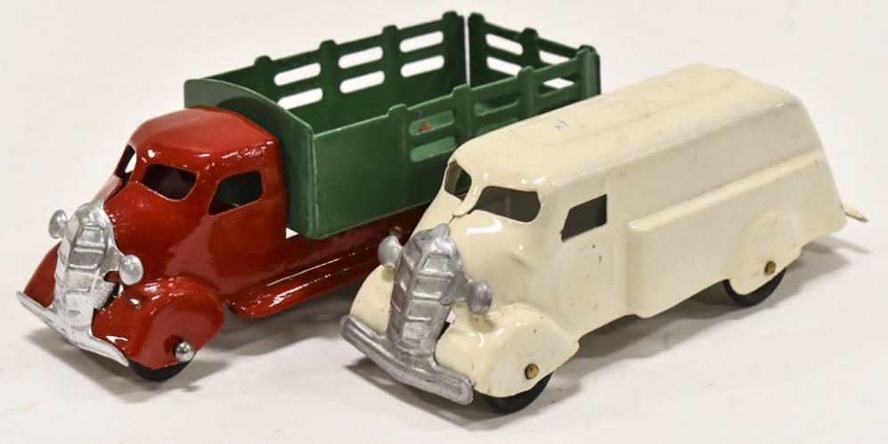 Restored Marx Studebaker Stakebed Truck & Tanker (1 of 7)