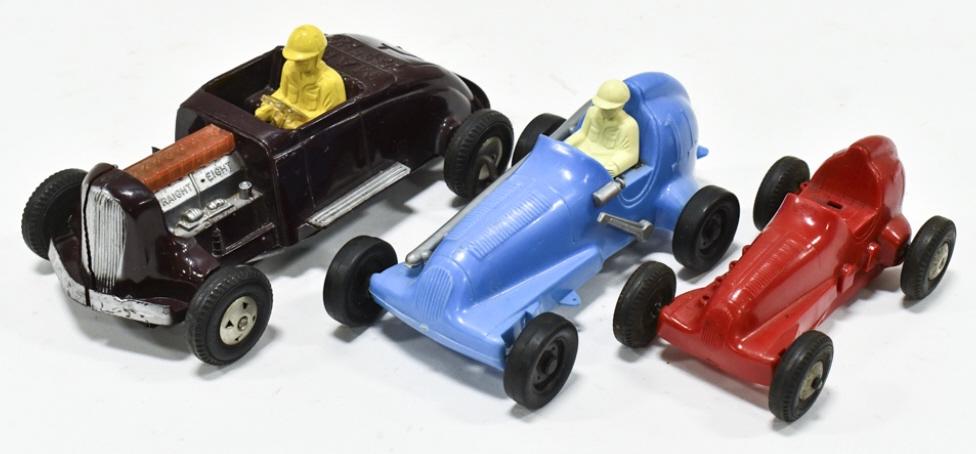 Lot Of Marx Plastic Windup & Friction Racers (1 of 10)