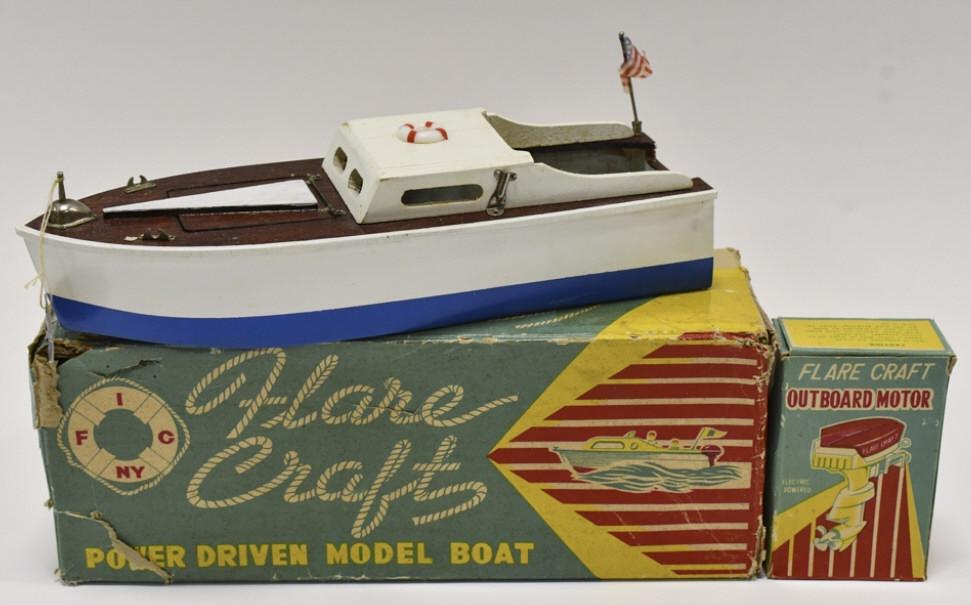 Japan Flare Craft Power Driven Model Boat w/ Box (1 of 11)