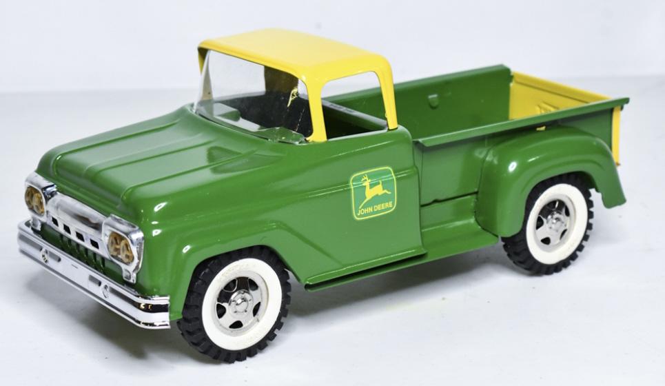 Custom Tonka John Deere Stepside Pickup Truck Custom Tonka John Deere Stepside Pickup Truck