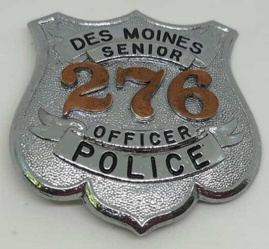 Obsolete Des Moines, IA Police Senior Officer (1 of 2)