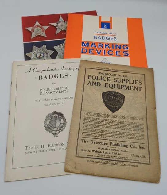 Lot of C.H. Hanson Badge Catalogs & Brochure (1 of 12)