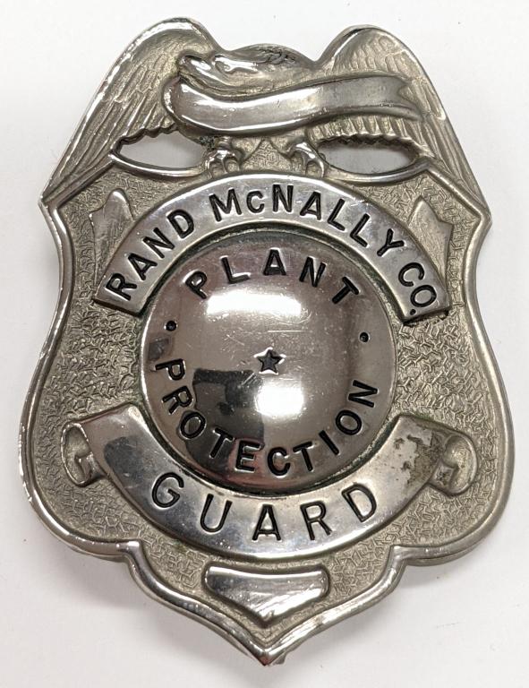 Obsolete Rand McNally Co. Plant Protection Guard (1 of 2)
