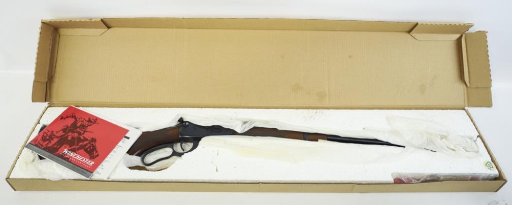 New Winchester 94AE .45 Colt Lever Action Rifle: New in box Winchester Model 94AE lever action rifle in .45 Colt. The rifle is in great new condition and has a 24" barrel. Comes in the original box with instructions and lock. SN: 6431203. FFL requir