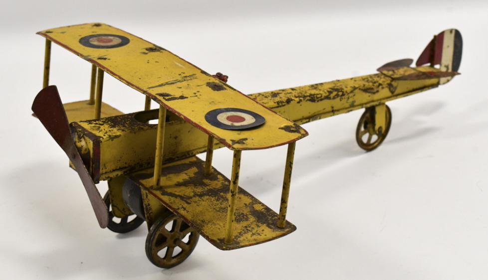Early Schieble Flywheel / Hill Climber Biplane (1 of 10)