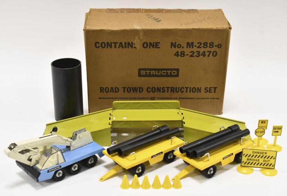 Structo Road Tow'd Construction Set w/ Box (1 of 9)