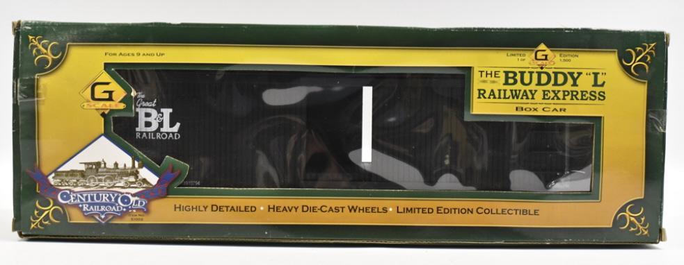 G Scale Buddy L Railway Express Box Car (1 of 6)