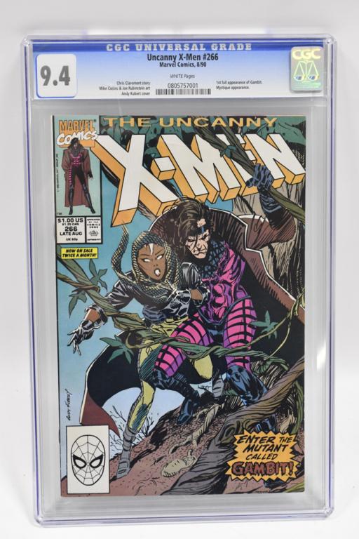 Uncanny X-Men #266 Comic CGC - 9.4 (1 of 8)