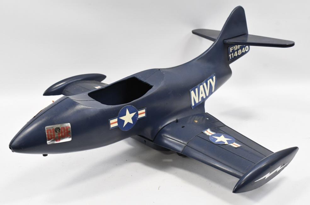 Vintage Hasbro GI Joe Navy Jet Fighter Plane (1 of 8)