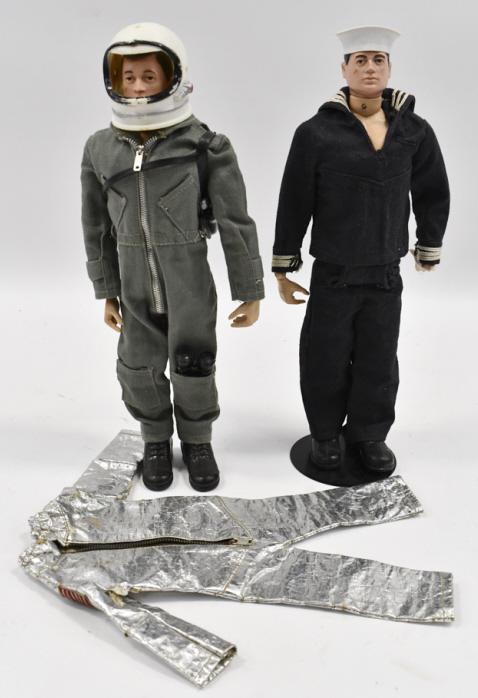 Vintage Hasbro GI Joe Sailor & Astronaut Figures (1 of 10)