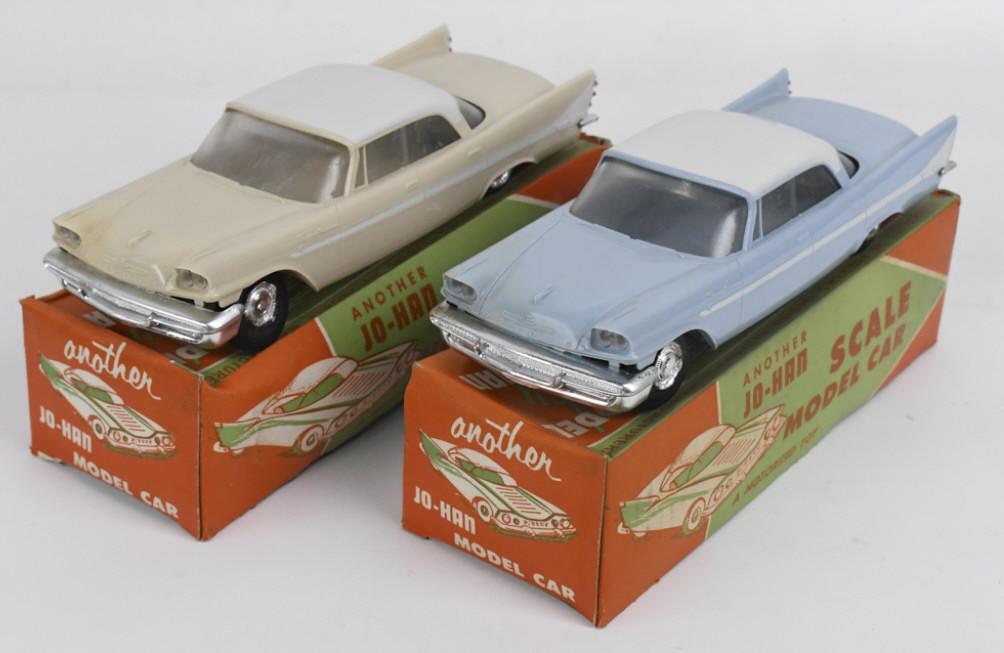 2) 1958 Desoto Sportsman Dealer Promo Cars w Boxes (1 of 20)
