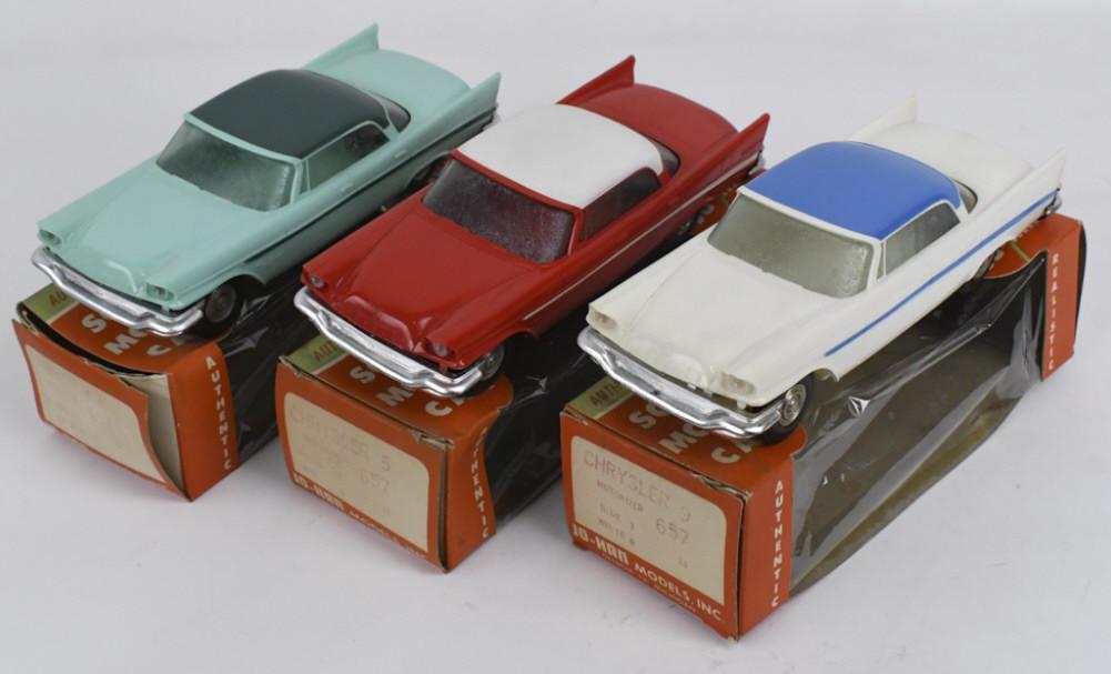 3) 1957 Chrysler New Yorker Dealer Promo Cars (1 of 20)