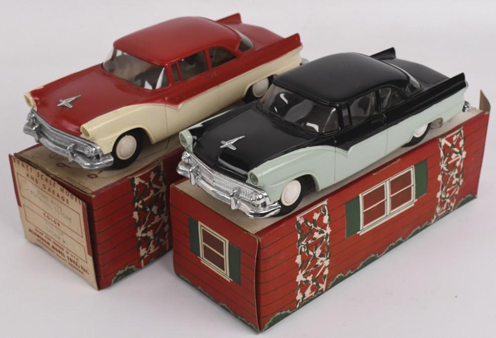 (2) 1955 Ford Victoria Fairlane Dealer Promo Cars (1 of 20)