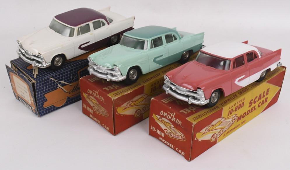 3) 1956 Plymouth Belvedere Dealer Promo Cars w Box (1 of 20)