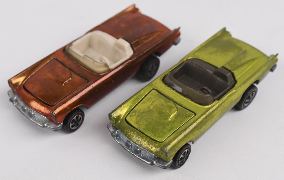 Group of two Hot Wheels Redline Classic 57 Tbirds (1 of 13)
