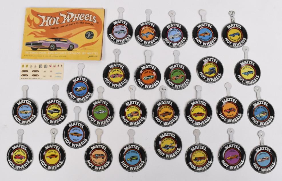 Group of 28 Hot Wheels Redline Buttons plus (1 of 10)