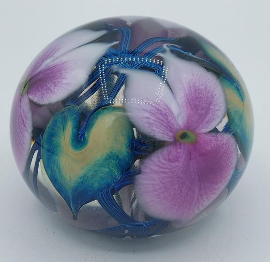 2001 Lotton Studios Jerry Heer Glass Paper Weight (1 of 4)