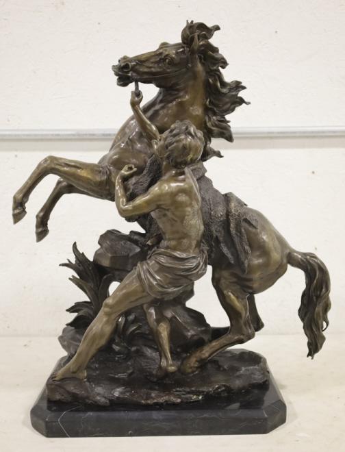 Vintage "Marly Horses" Bronze Scuplture (1 of 12)