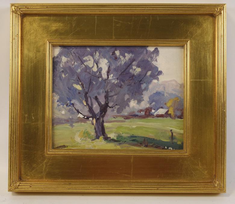 George LaChance "Study In Blue" Oil On Board (1 of 12)