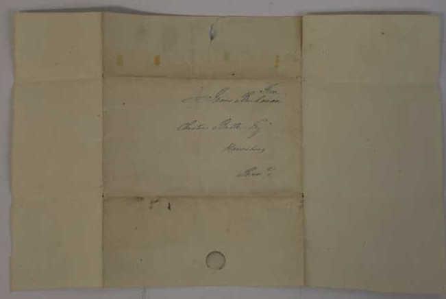 President James Buchanan Signed Postal Panel (1 of 6)