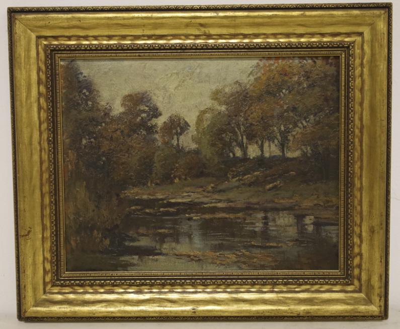 Earnest Federicks Fall Landscape Oil on Canvas (1 of 9)