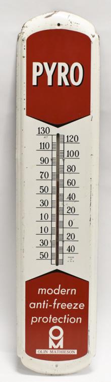 Vintage SST Pyro Anti-Freeze Adv Thermometer (1 of 7)