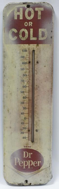 Vintage SST Dr. Pepper Hot Or Cold Adv Thermometer (1 of 5)