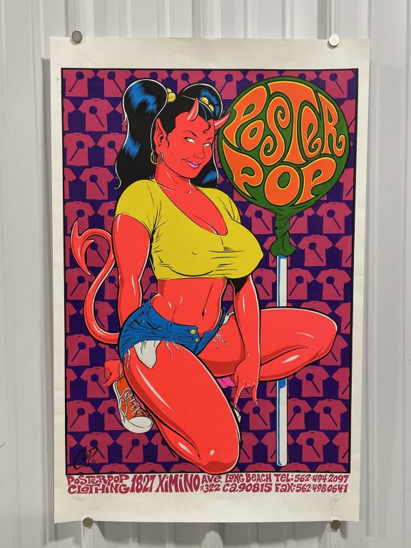 COOP Silk Screen Poster Pop LE Signed Poster (1 of 5)