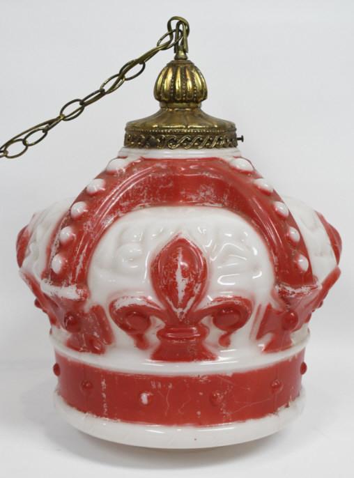 Vtg Standard Oil Red Crown Gas Globe Promo Light (8071) on Jan 22