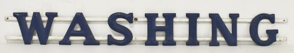 7ft SSP Standard Service Station "Washing" Sign (1 of 16)
