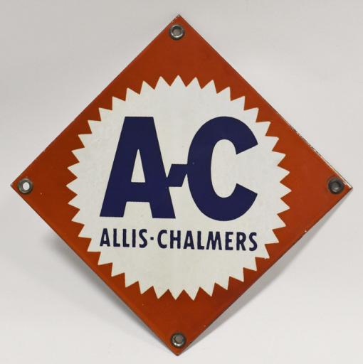 Vintage SSP Allis-Chalmers AC Tractors Sign (1 of 6)