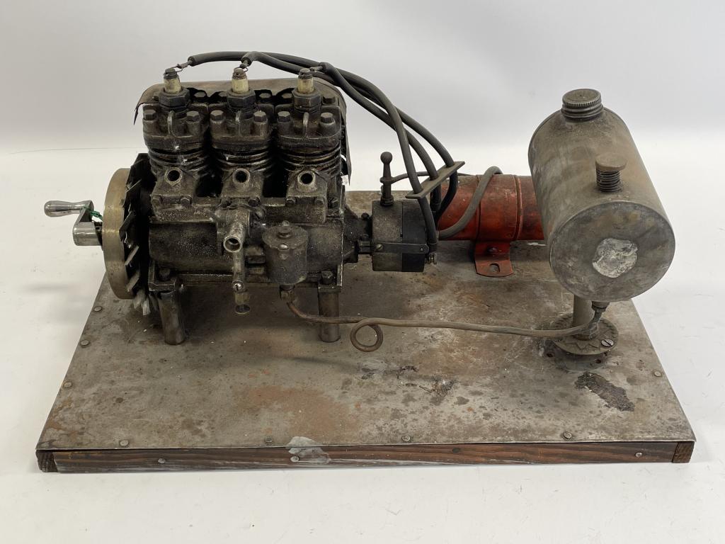 Vtg Three Cylinder Air Cooled Scale Model Engine (1 of 9)