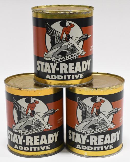 (3) Vintage NOS Stay-Ready Additive Pint Cans (1 of 4)