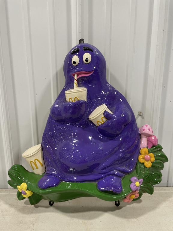 Vintage McDonalds Setmaker Grimace Wall Plaque (1 of 8)