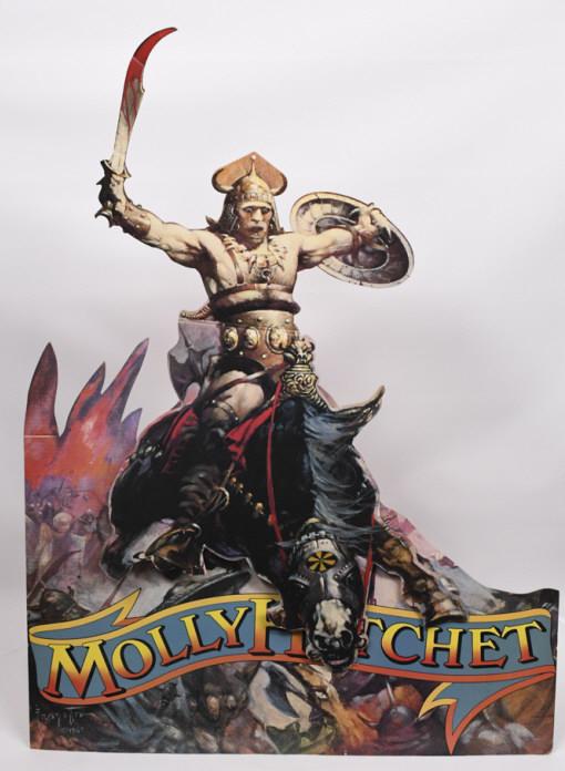 Vintage Molly Hatchet Record Store Standee Sign (1 of 12)
