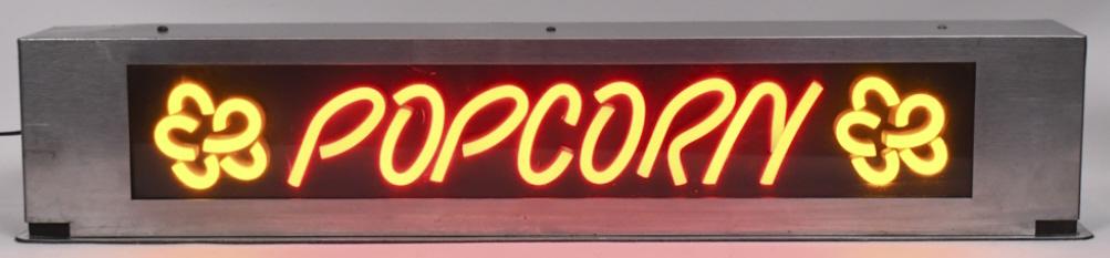3ft Lighted Popcorn Marquee Advertising Sign (1 of 9)