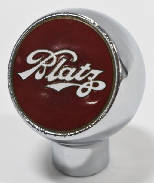 Vintage Blatz Beer Robbins Tap Handle Ball Knob (1 of 6)