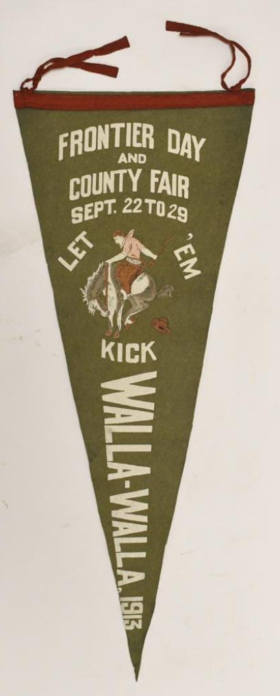 1913 Walla Walla Washington County Fair Pennant (1 of 7)