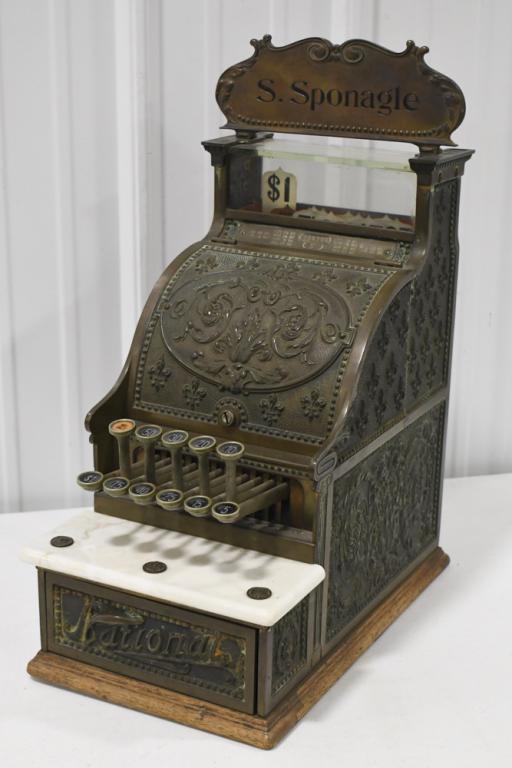 Vintage National No.5 Candy Store Cash Register (1 of 13)