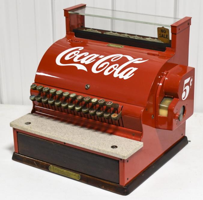 Custom Restored Coca-Cola National Cash Register (1 of 11)