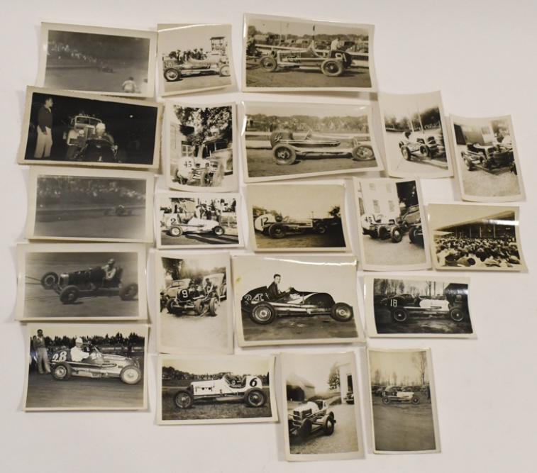 (21) Early Automotive Midget Racing Photographs (1 of 15)