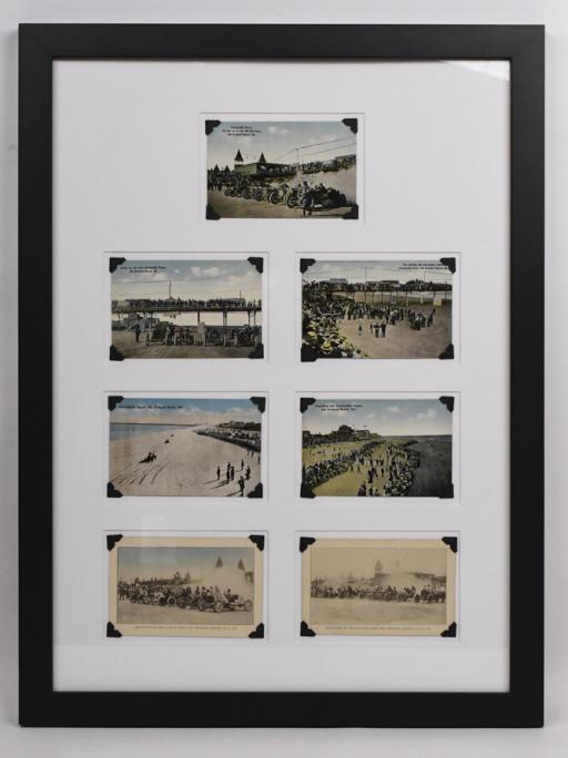 1912 Old Orchard Beach Auto Racing Postcards (1 of 8)