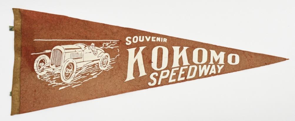 1920s-30s Kokomo IN Speedway Racing Pennant (1 of 6)
