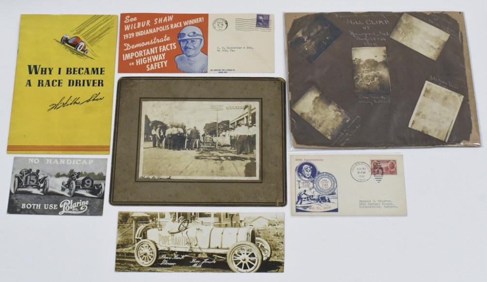 Lot Of Early Automobile Racing Ephemera (1 of 12)