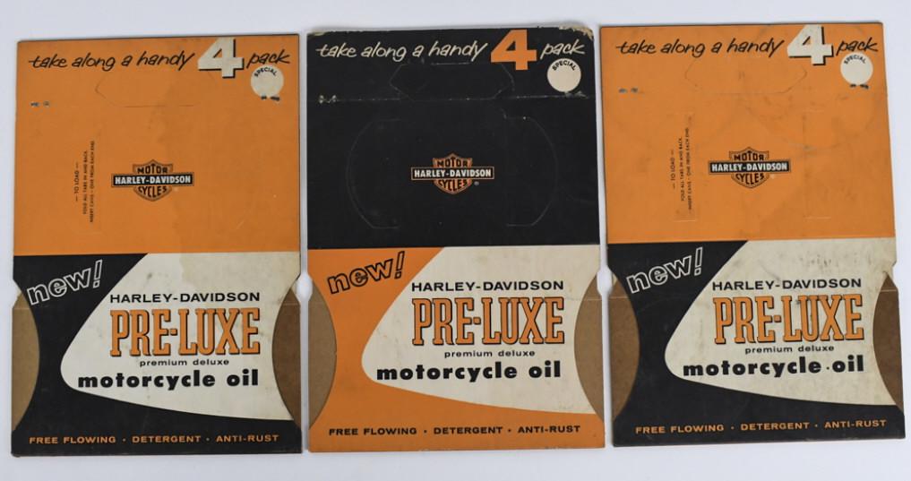 3 Vintage Harley-Davidson Pre-Luxe 4 Pack Carriers (1 of 8)