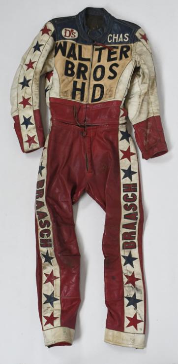 Vintage Harley-Davidson Motorcycle Racing Leathers (1 of 20)