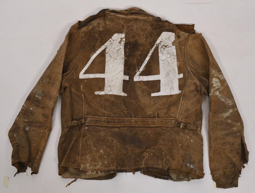 Early No.44 Leather Motorcycle Racing Jacket (1 of 15)
